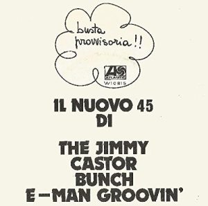 THE JIMMY, CASTOR, BUNCH, E-MAN GROO - IL NUOVO LP